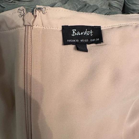 Off Shoulder Nude Pink Top - Picture 3 of 3